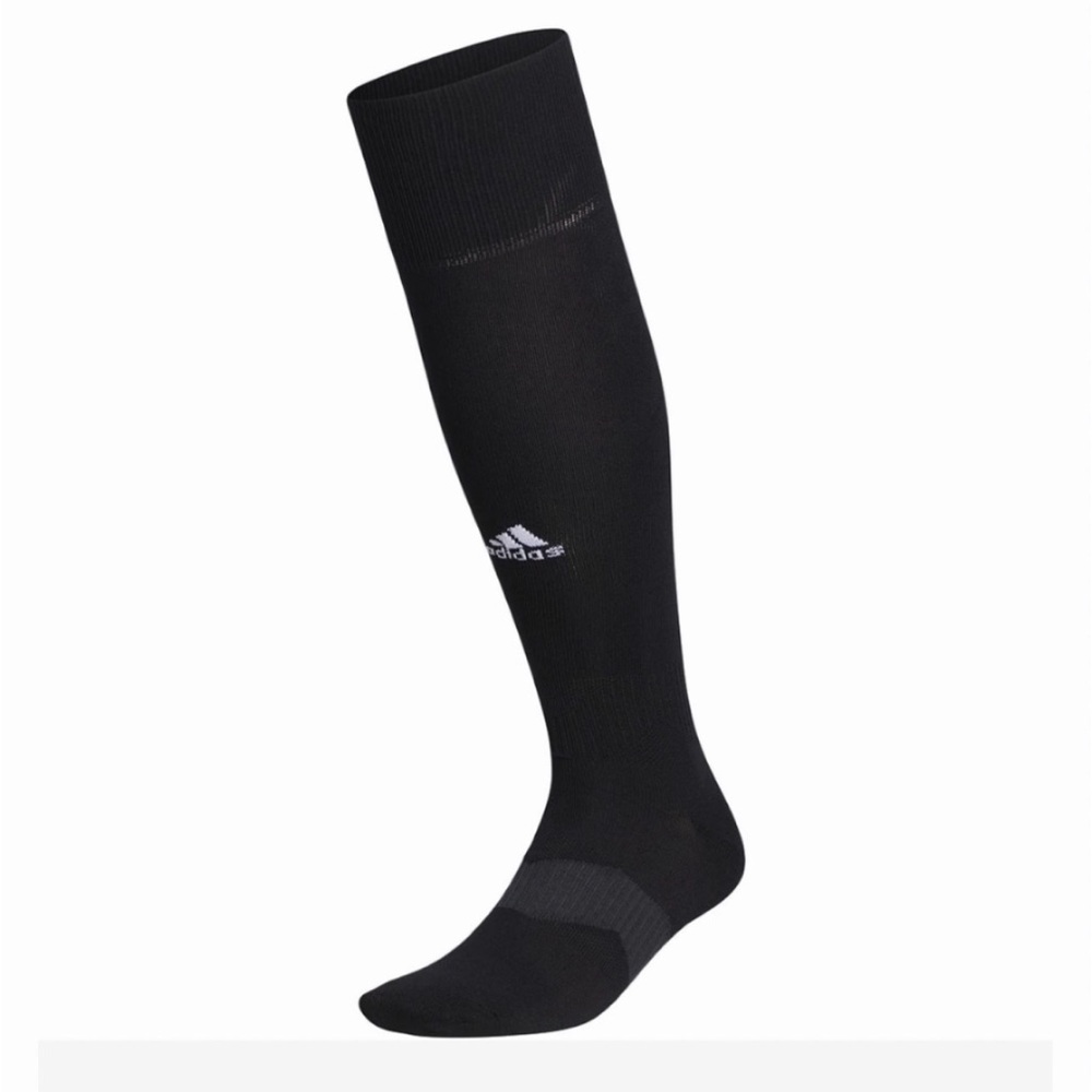 ADIDAS UNISEX BLACK METRO IV SOCCER SOCK